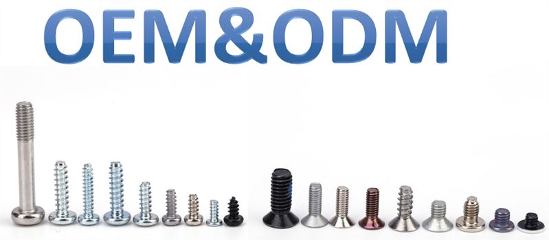 OEM pan washer head screw factory