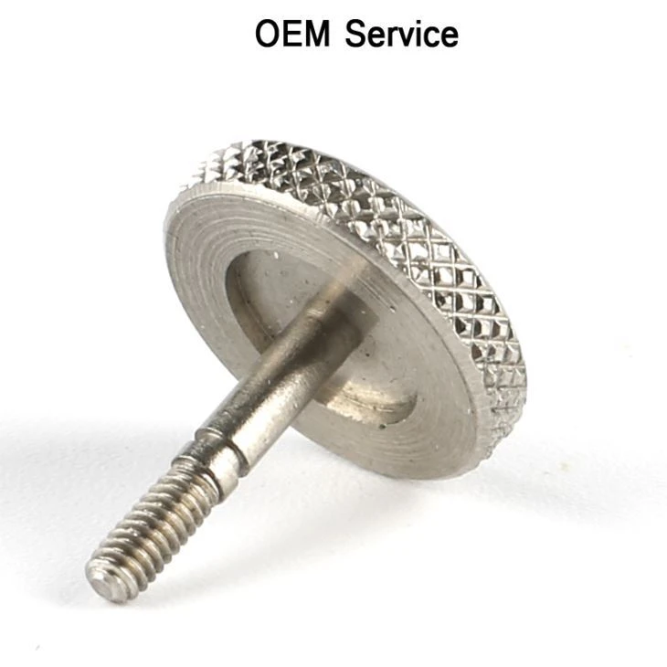 Knurled Half Threaded Thumb Screws